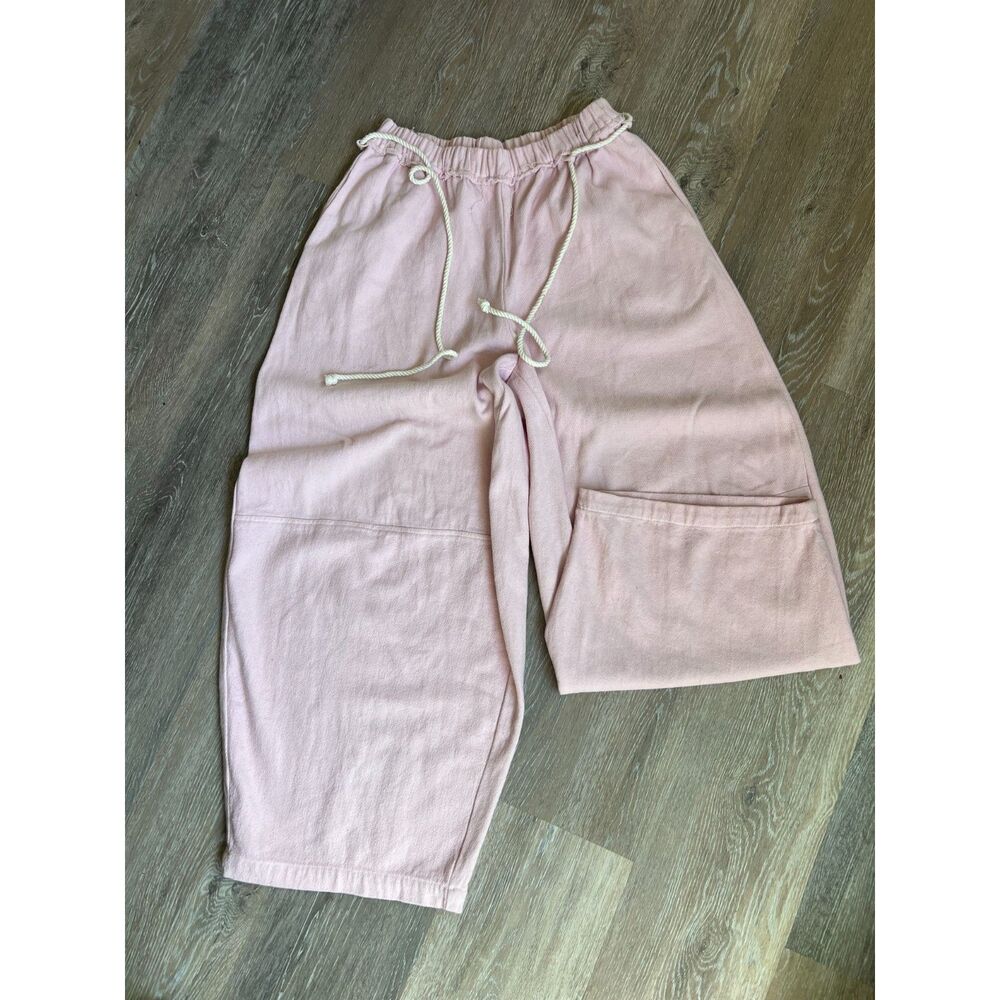 Free People Pink Flare Pants
